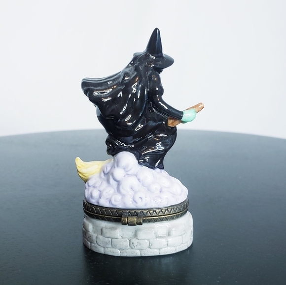 *Last Chance* Wicked Witch Of The West PHB Wizard Of Oz Porcelain Hinged Box - Picture 3 of 8